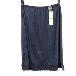 Jones New York | Black Midi Length Lace Slip